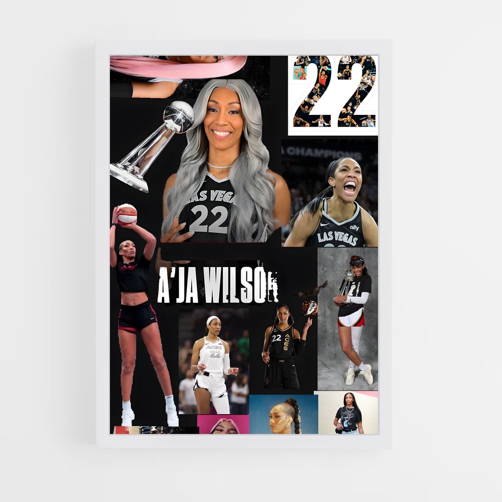 Poster Aces en Lumière – affiche Basketball (vue 3)